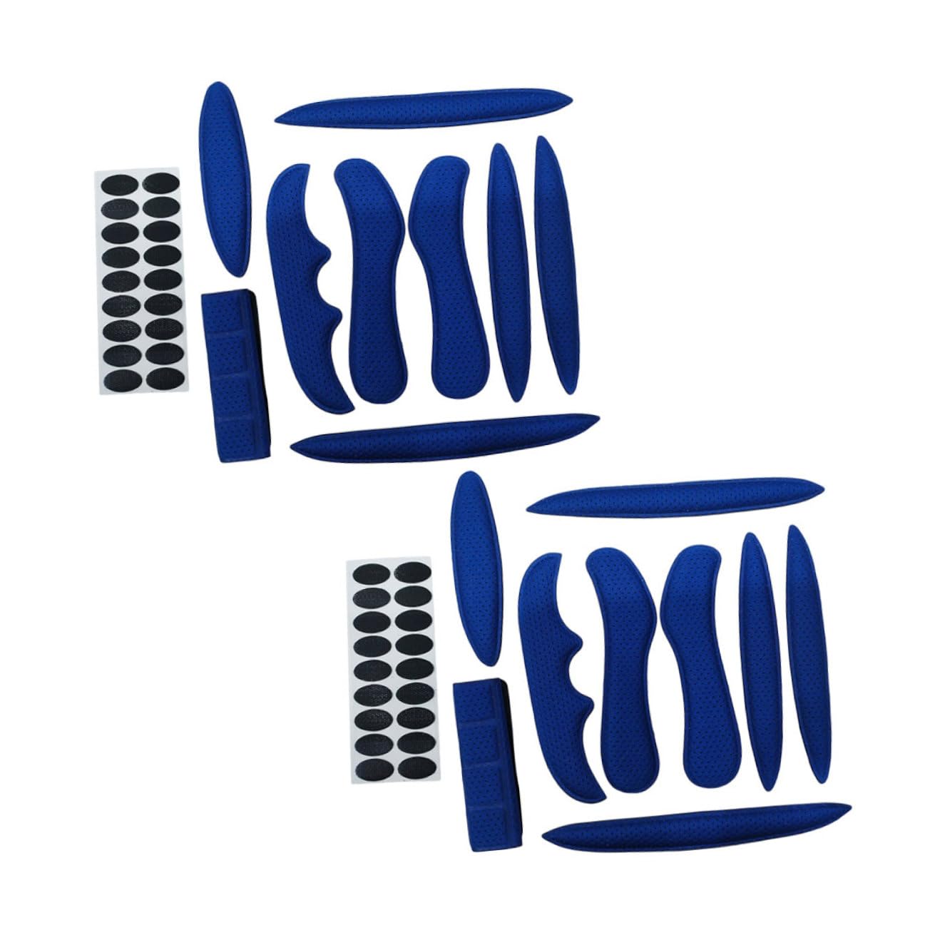 Yardwe 2Sets Replacement Sponge Pads for Bicycle and Electric Sweat Absorbing Impact Resistant Easy to Clean