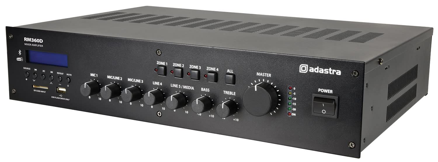 RM360D Mixer-amp 100V BT/DAB+
