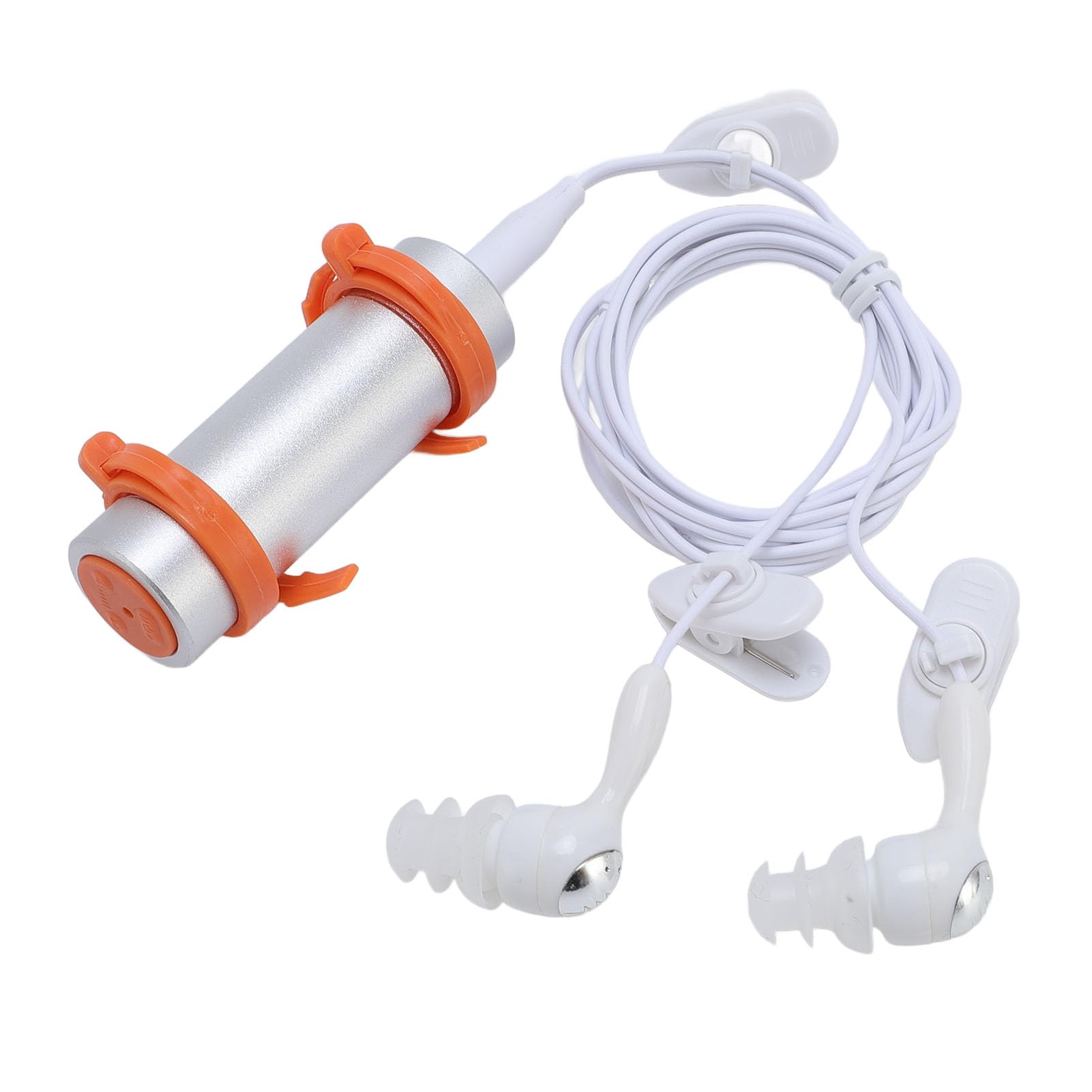 Gugxiom Water Proof MP3 Player, 8GB HiFi Lossless Sound Swimming Music Player, Aluminum Shell Underwater Music Player with Headphones for Swimming,