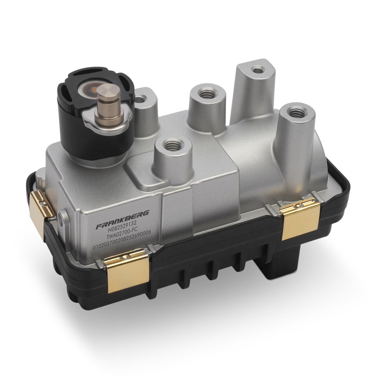 Frankberg Attuatore del turbocompressore 6NW009543-05 | 5 pin, elettronico, Diesel; Compatibile con: S80 II 124, S40 II 544, V70 II 285, XC60 156, V50 545, C30 533