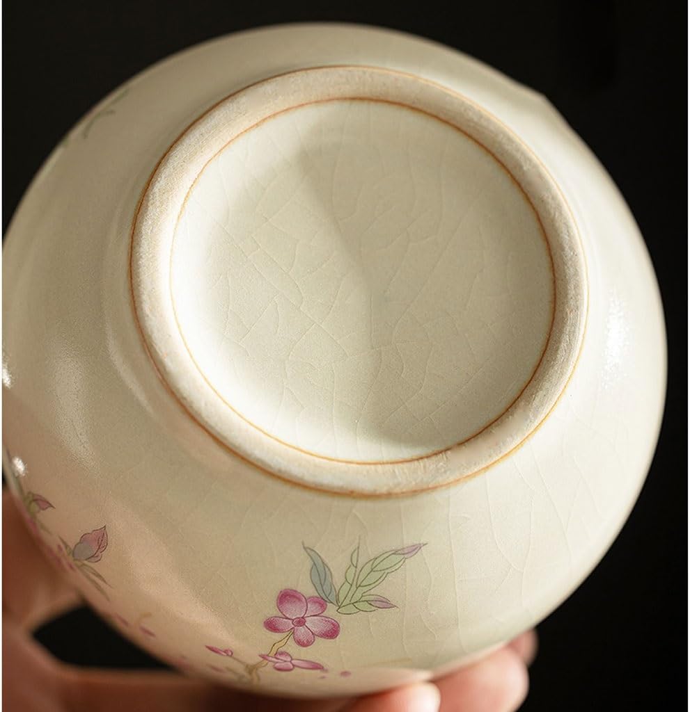 茶道具 平安 祥雲作 溜塗 水指棚 紹鴎 染付水指 2点セット