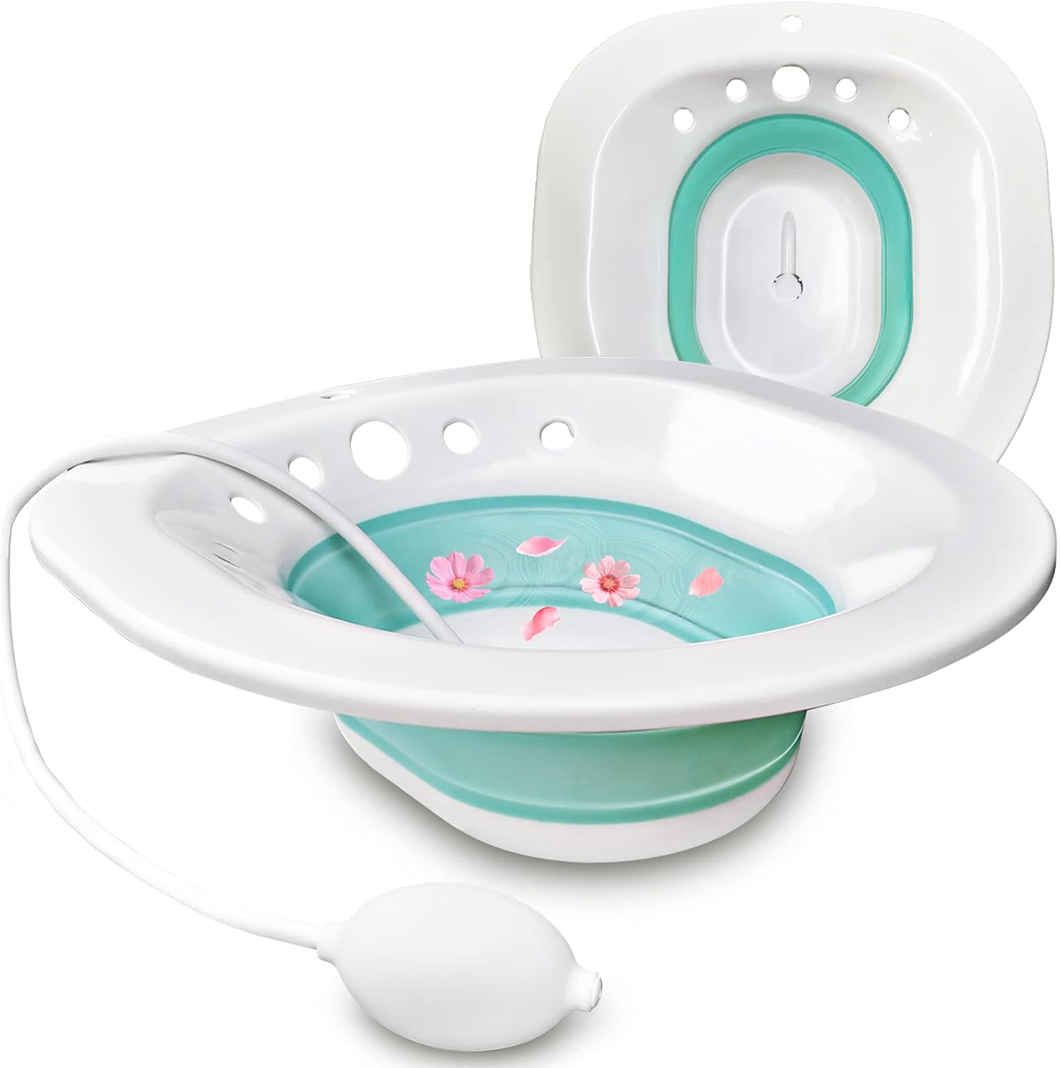 Buy Sitz Bath, Sitz Bath with Sitz Bath Flusher, Foldable Sitz Bath for