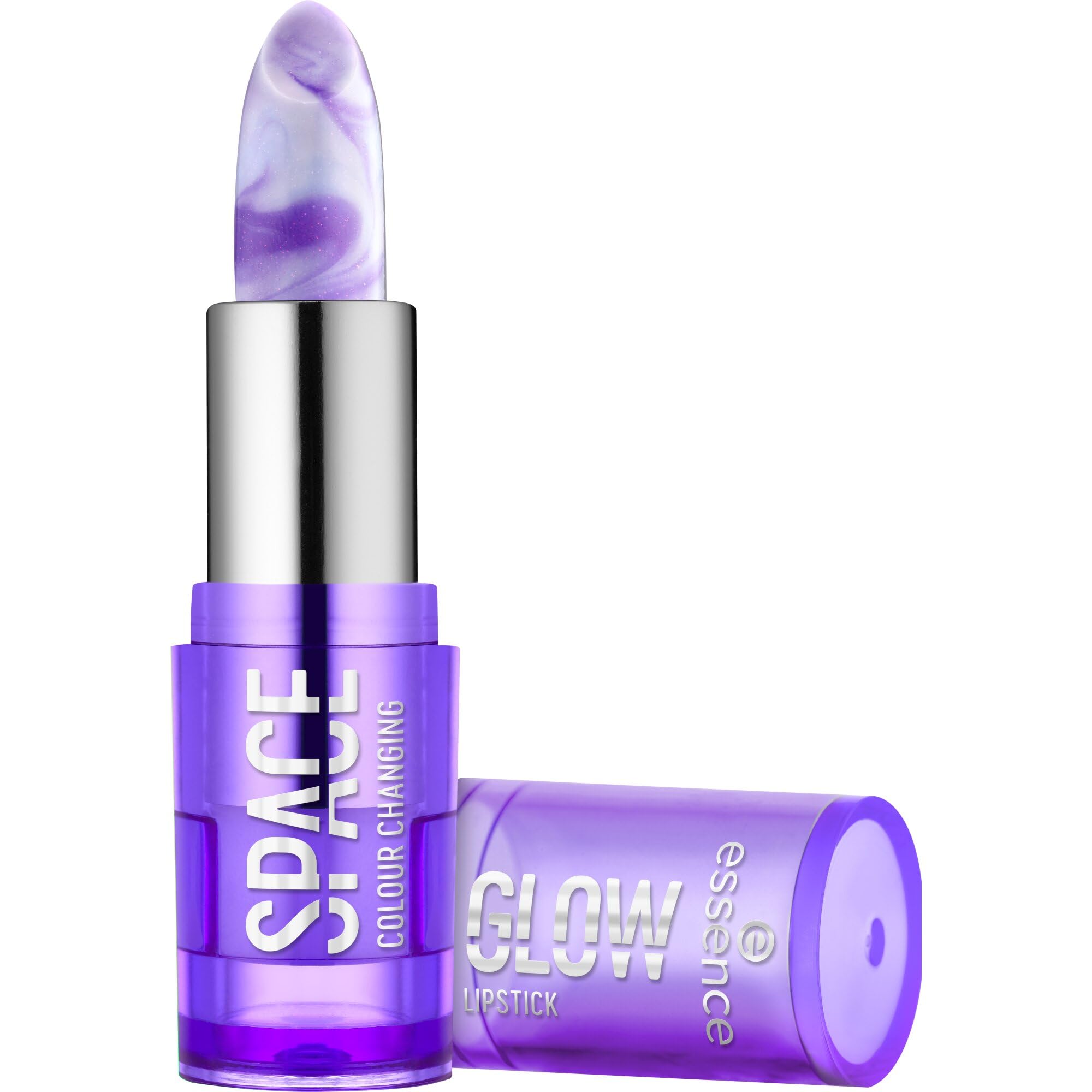 Essence Space Glow Pomadka, Fioletowy, 2,21 x 2,21 x 6,71 cm