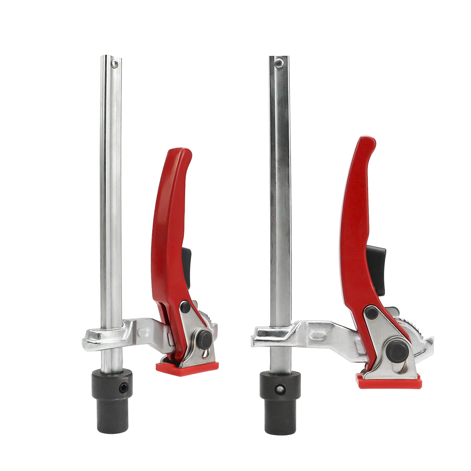 2 Stück Hebelzwingen, Spannelement 20 mm für Multifunktionstische | Verstellbare Niederhalter mit 160mm Kapazität, Schnellspannzwinge für Heimwerker und Holzbearbeiter