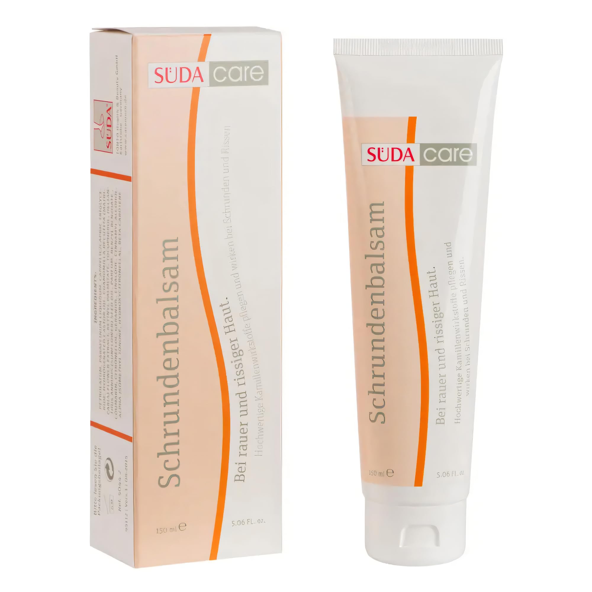 Süda Cracked Balm Südacare Foot Balm Against Cracks with Chamomile Cracked Ointment 150 ml