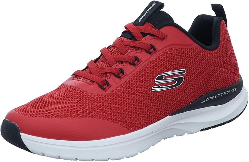 Skechers Ultra Groove Sneakers Heren Rood - 44 - Lage Sneakers : Amazon.nl:  Kleding, schoenen \u0026 sieraden