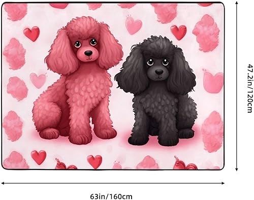 Miniatura 2 de Alfombra antideslizante para sala de estar, alfombra antideslizante para perros, alfombra de felpa para dormitorio, decoración del hogar, alfombras