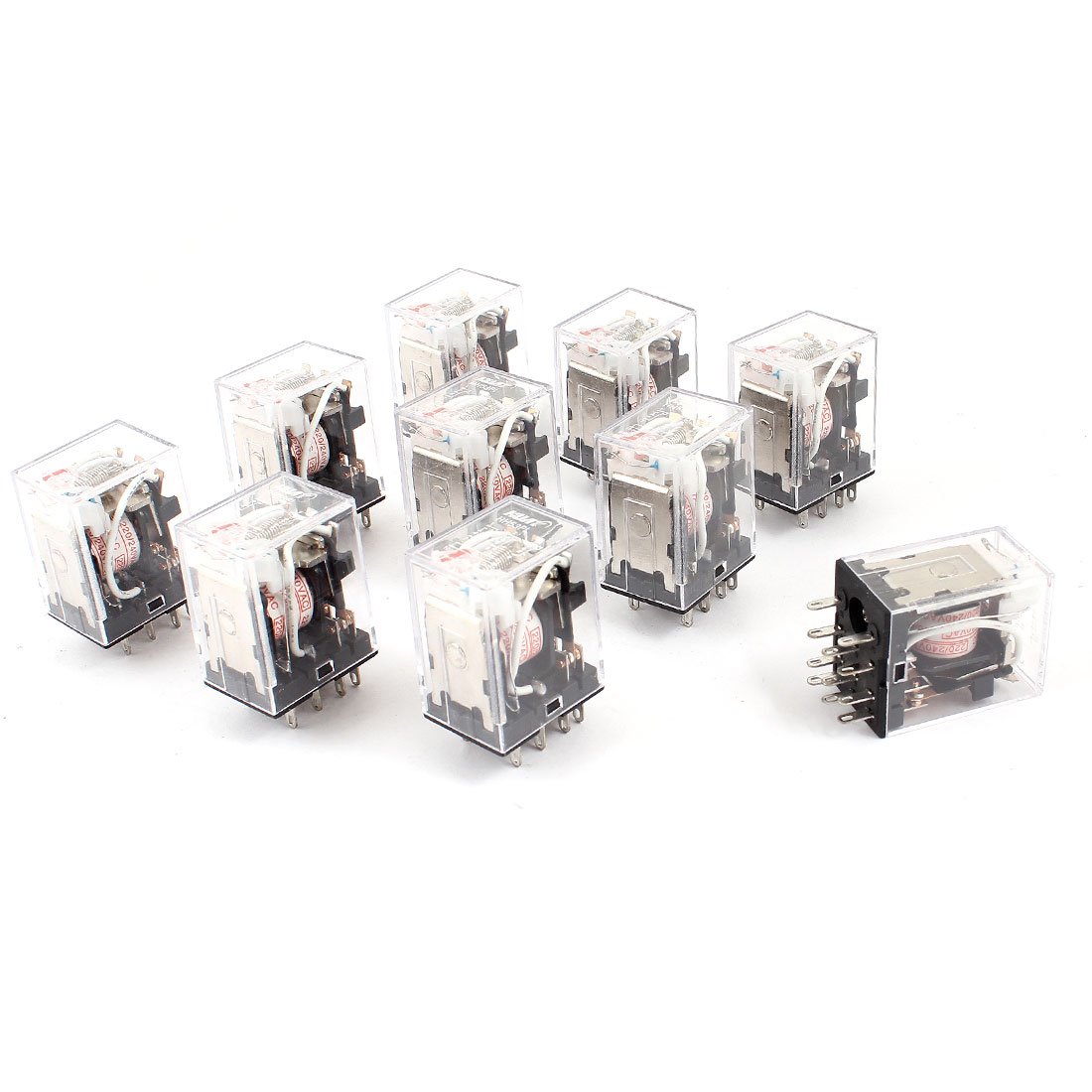 3NH® HH53PL AC suitablevoltageV Coil 11 Pin 3PDT Red LED Light Power Relay 10 Pcs - SN: 1f0 1c6 e52 40e eae