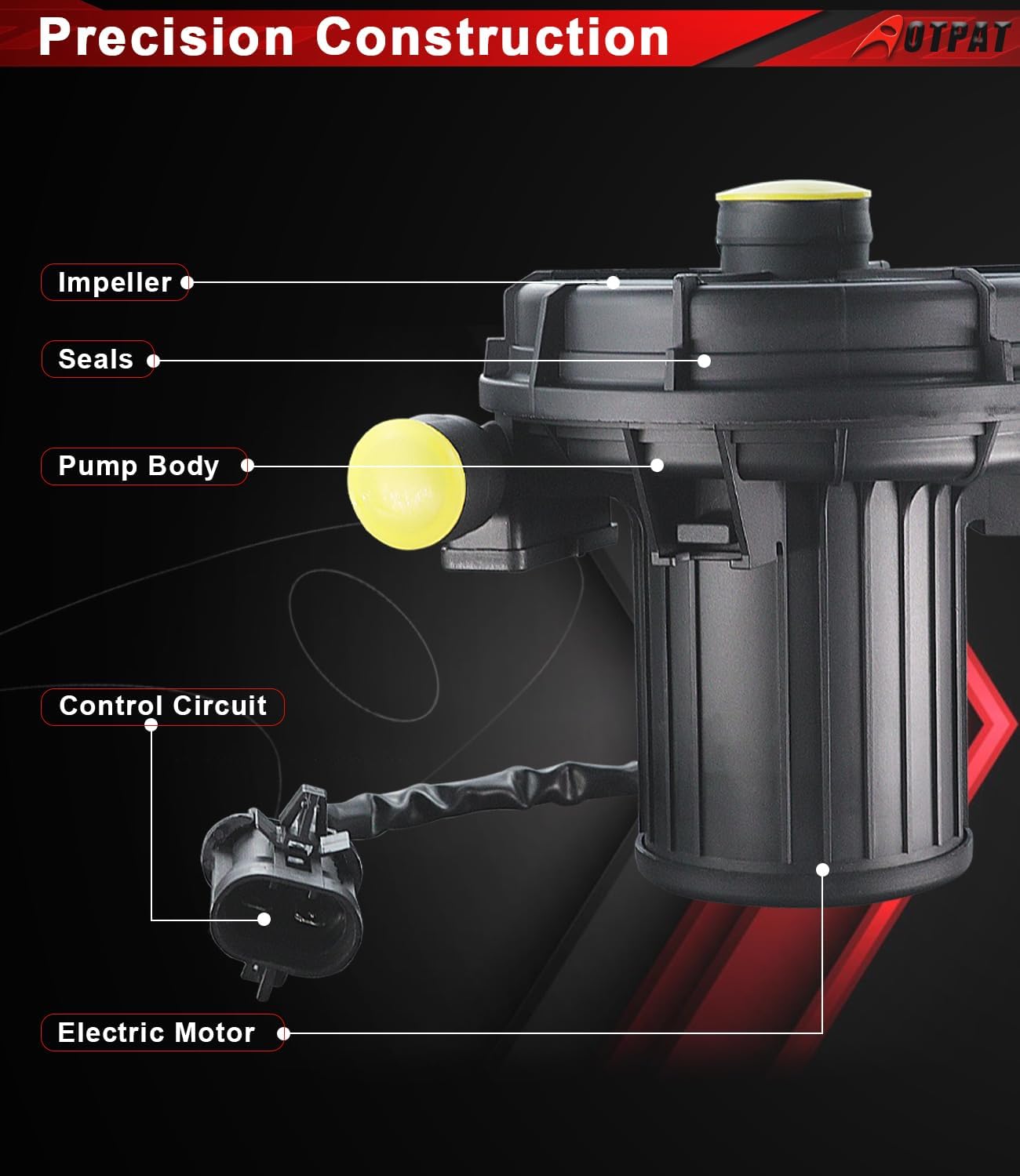 Secondary Air Injection Pump 2007 2008 2009 2010 2011 2012 for:-Chevy Colorado 2007-2012 2.9L 3.7L 5.3L for:-GMC Canyon 2007-2010 for:-Hummer H3 H3T 2.9L 3.7L 5.3L 15928252 12610063 8151031590