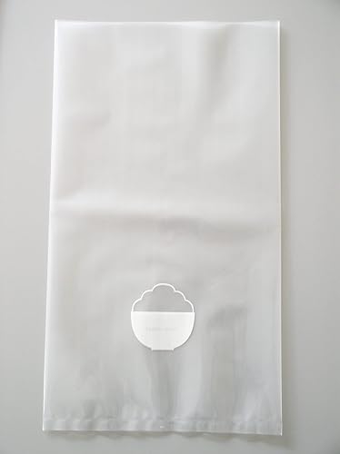Miniatura 2 de Willmax Embalance T12212 Rice Bags, 11.0 lbs (5 kg), Pack of 8, Made in Japan, Transparent, 11.0 x 2.0 x 0.04 inches (28 x 50 x 0.09