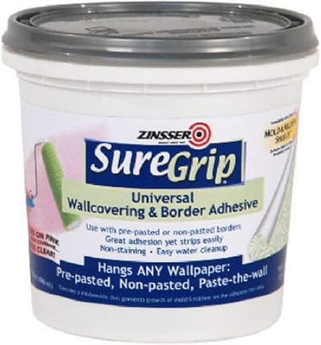 Rust-Oleum Zinsser 2874 SureGrip - Adhesivo universal para bordes, cuarto de galón
