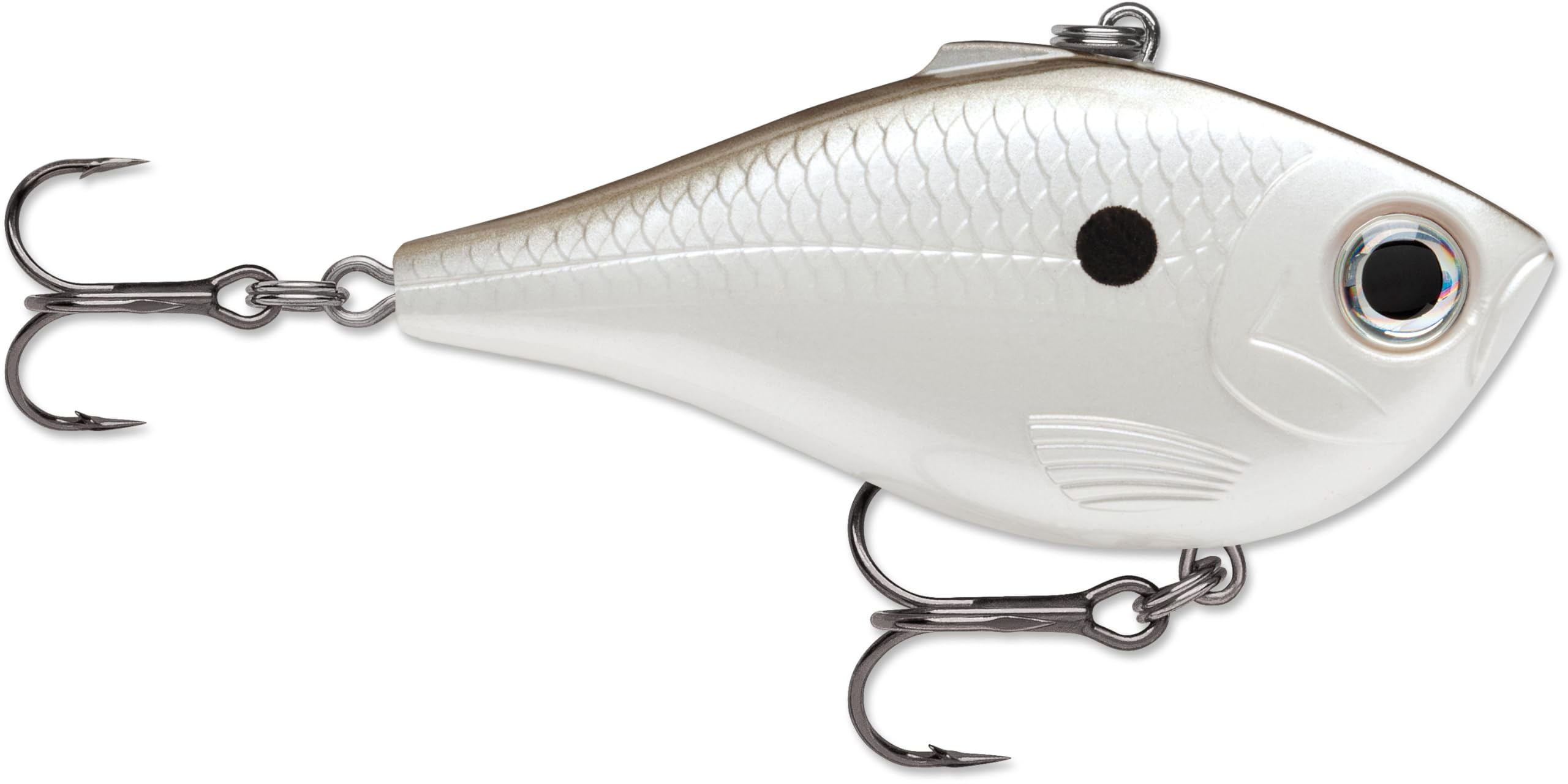 Rapala Rippin' Rap, Fishing Lure, Hard Bait, 2", Pearl Grey Shiner