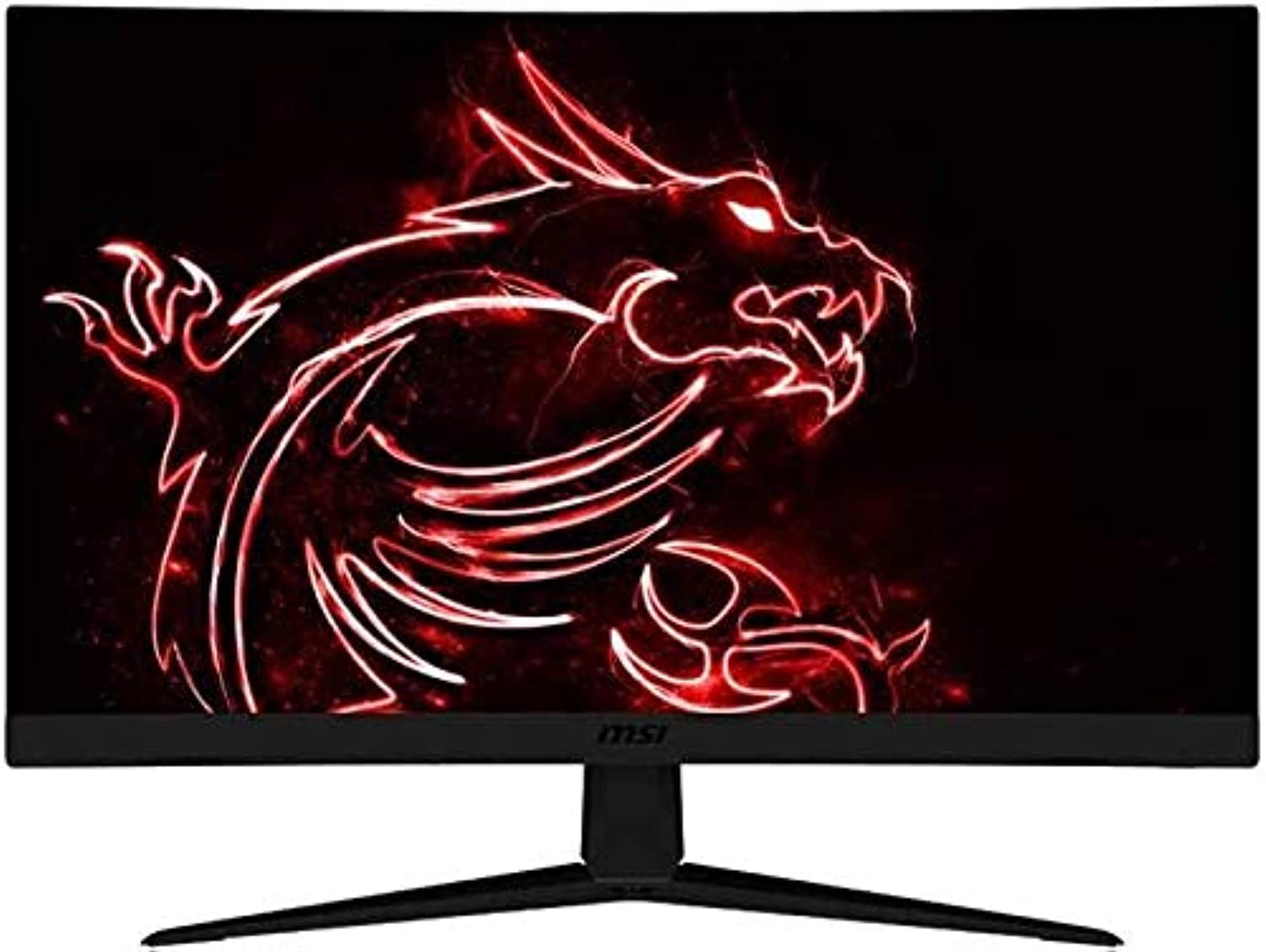 MSI Optix G27C5 Curved Gaming Monitor, 27" Full HD 1920 x 1080, 1ms 165Hz, 2xHDMI DisplayPort, AMD FreeSync, Black
