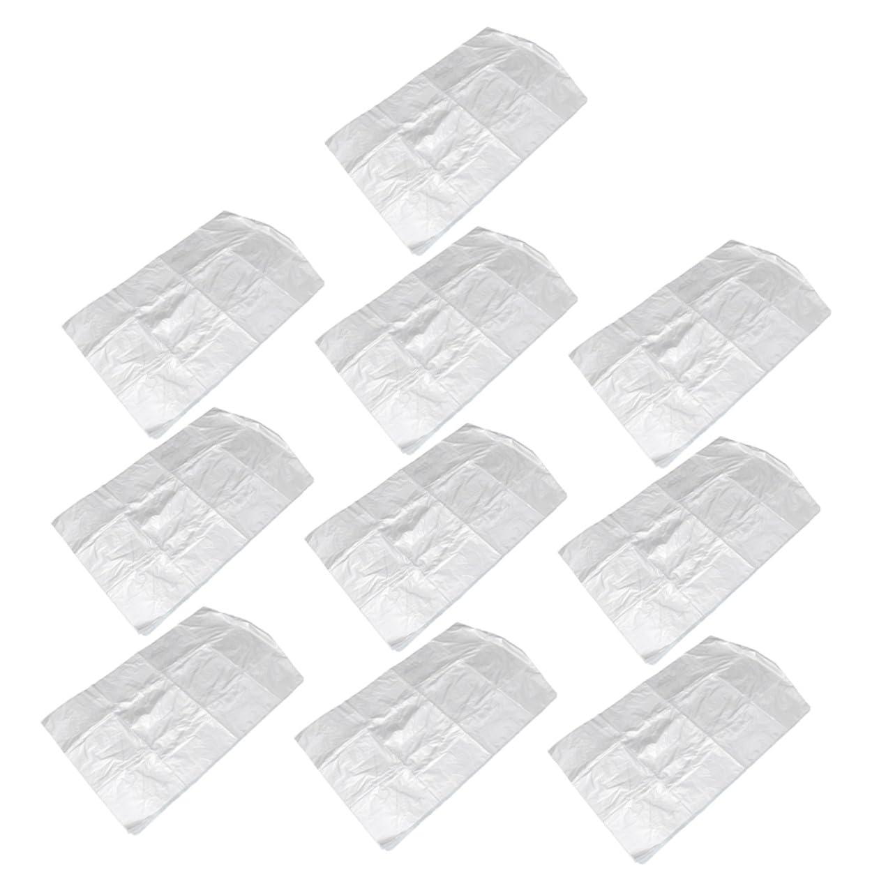 SHINEOFI Fundas Para Colgar Ropa 60x150 Cm 2.2 Mil Polietileno Transpirable Antipolvo Para Armario Almacenamiento Prendas 50 Unidades Hogar y Viaje