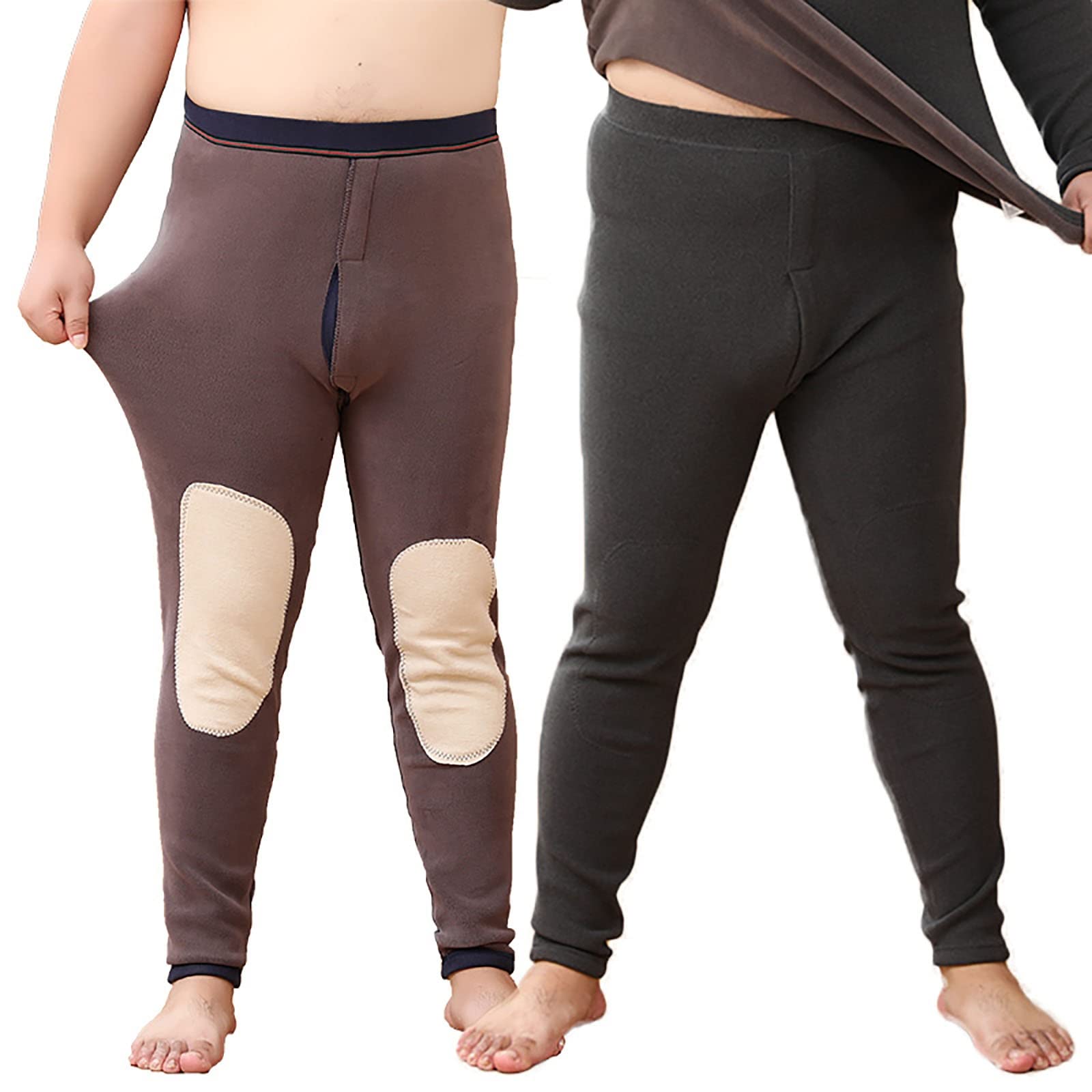 G&F Hombres Pantalones Térmicos Calzoncillos Largos Invierno Cálido Pantalones Parte Inferior Capa Base Ropa Interior