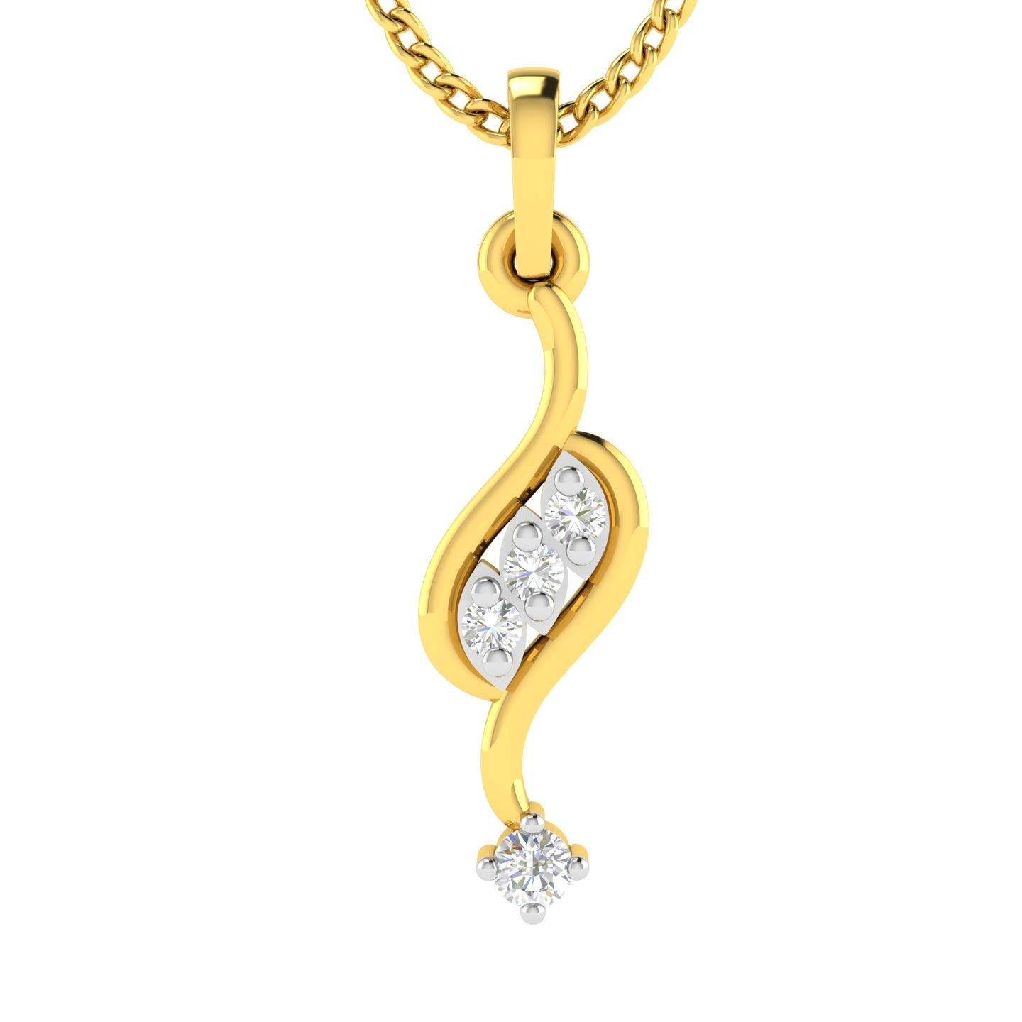 avsar Yellow Gold 9KT Pendants AVP250YC-picture-20
