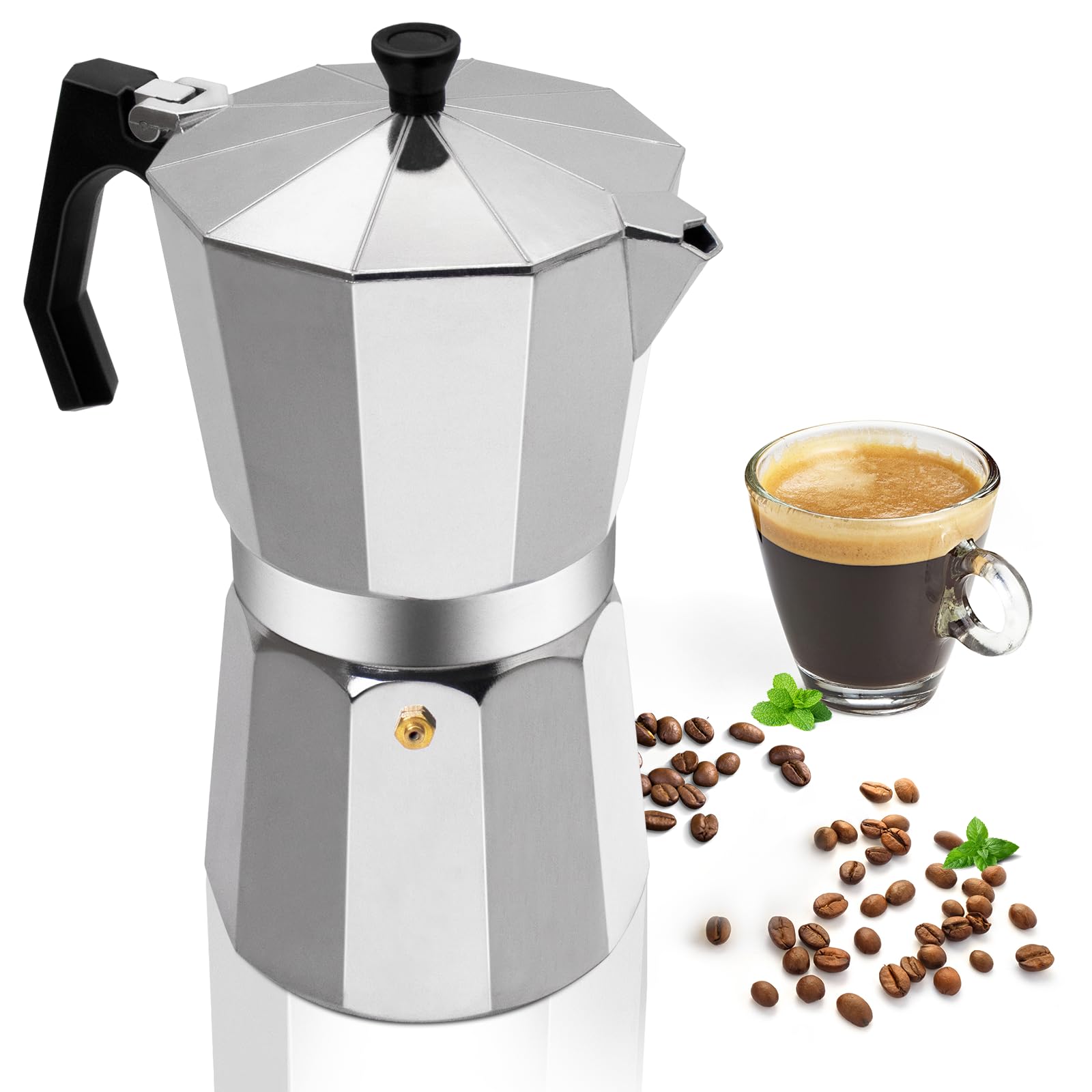 Aluminum 14 Cup 700ml Moka Pot