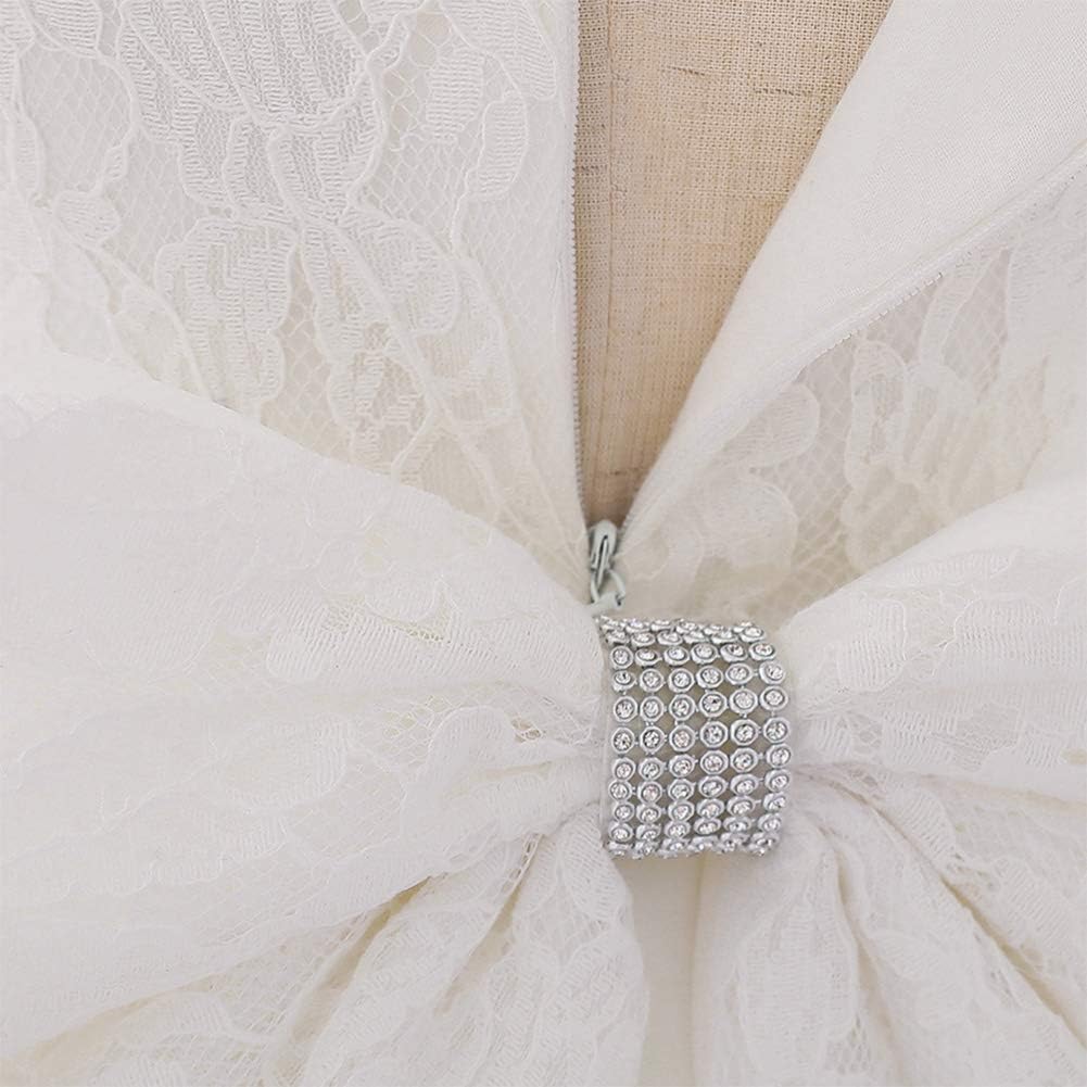 Baby Girl Lace Tutu Dress Infant Toddler Wedding Flower Girl Dress First Birthday Formal Pageant Christening Dresses - Image 5