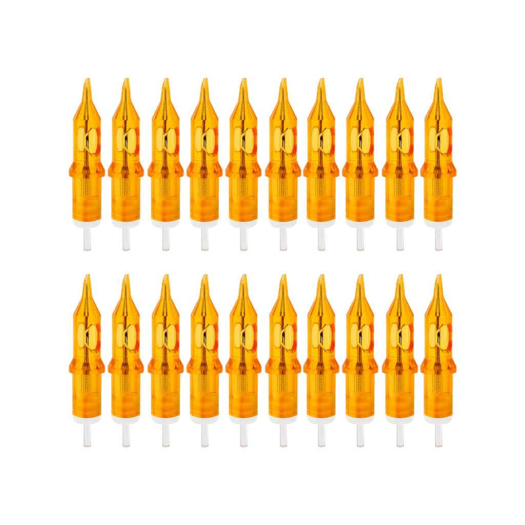20Pcs Tattoo Cartridge Needles Tattoo Tips For Tattooing Supplies 5R|Professional Complete Tattoo Kit & Supplies, Tattoo Ink Set with Accessories, Body Art Stencil Pack For All|-image-15