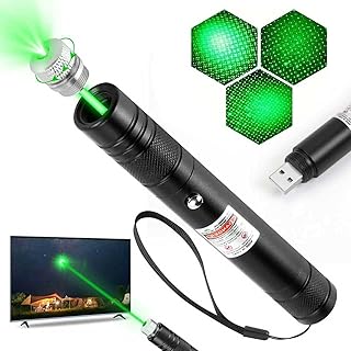 JANHER Long Range Green Laser Pointer, Laser Pointer High Power Pen, Green Lazer Pointer Rechargeable for Hiking, Cat Lase...