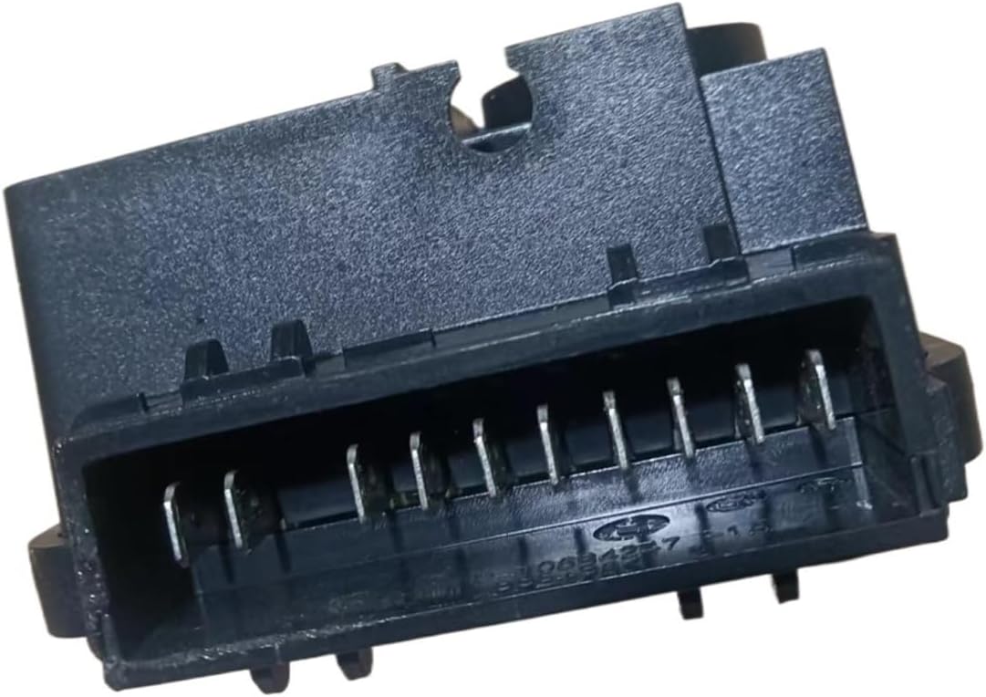 Bottom view of the KLUFO compressor driver, showing the multi-pin electrical connector.