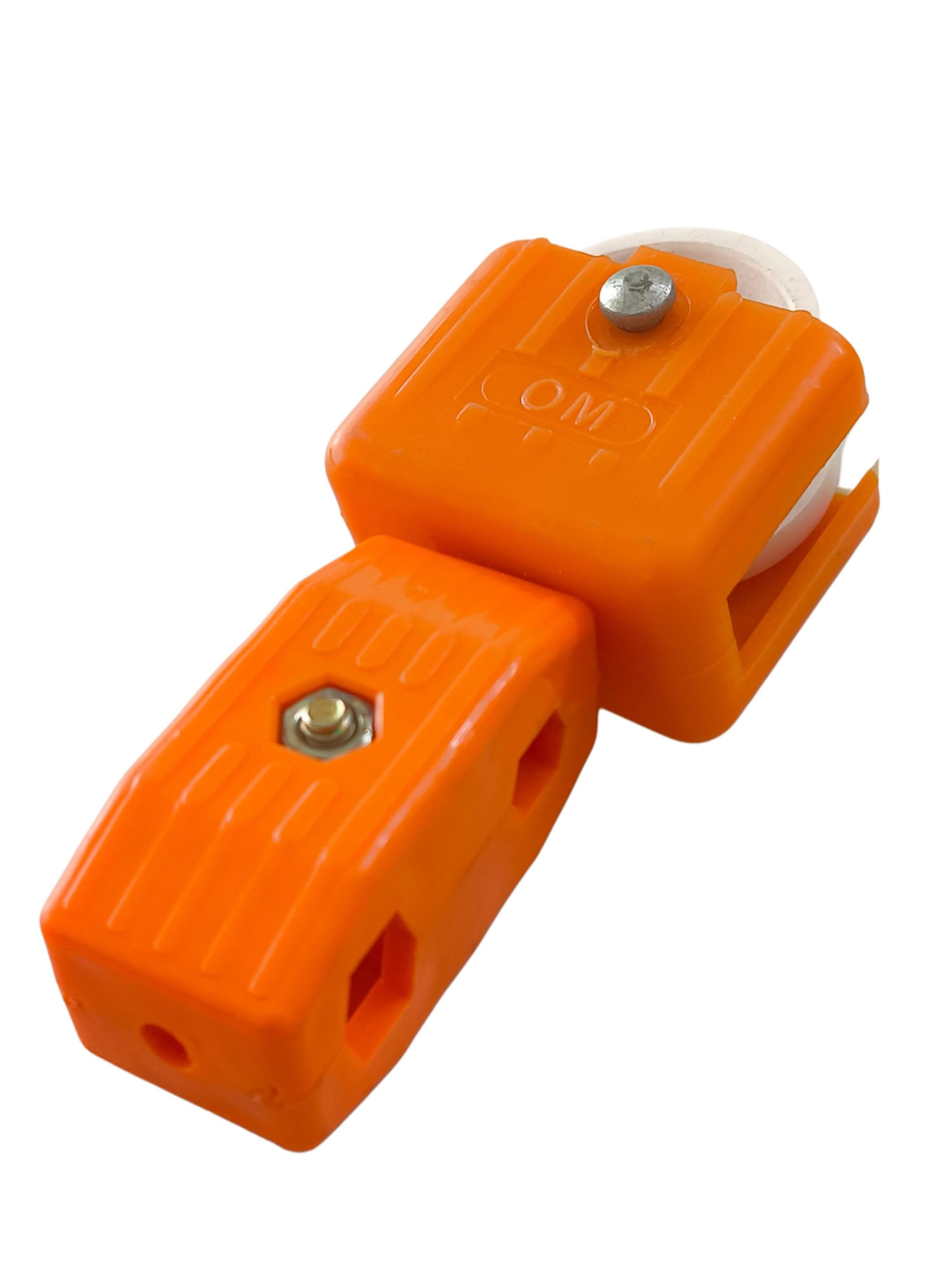 Freefall Plastic Cable Carrier Trolley for EOT Crane – Heavy-Duty Cable Carrier Pulley with 0–30kg Load Capacity | Durable Plastic Cable Assembly for Crane Festoon Systems