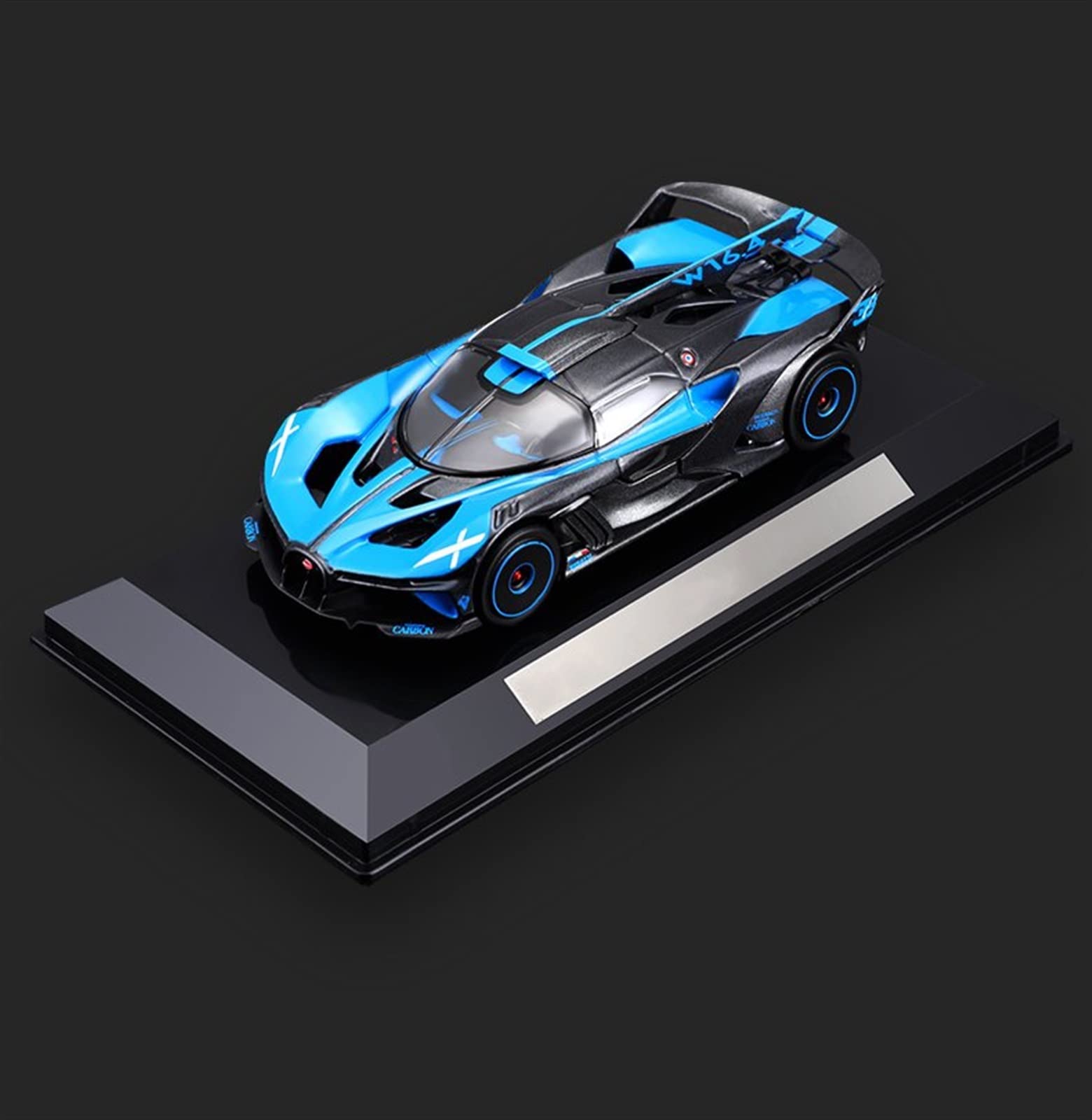 Amazon.co.jp: モデルカーのおもちゃ 1:43 ブガッティボリードスーパー