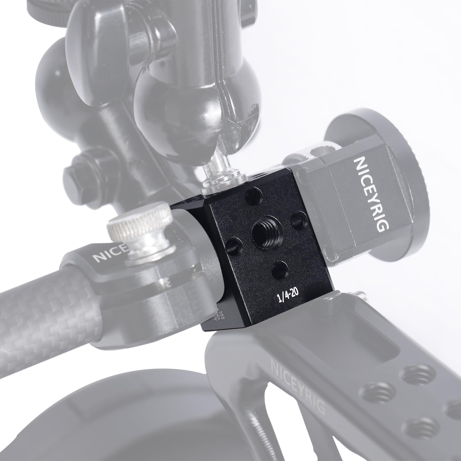 NICEYRIG Uitbreiding camera-accessoire voor ARRI-plaatsingsgat, 5-in-1 NICEYRIG Uitbreiding camera-accessoire voor ARRI-plaatsingsgat, 5-in-1