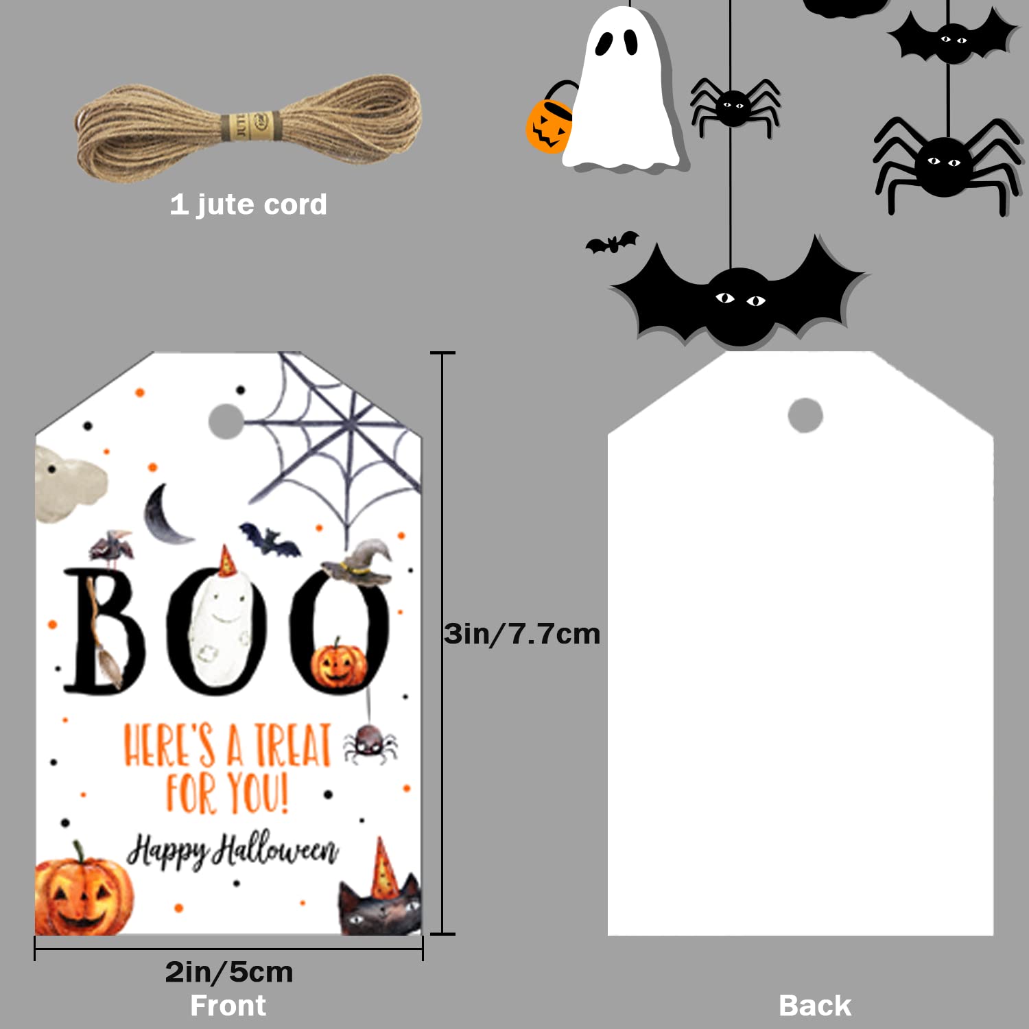 amazon-com-50pcs-halloween-tags-with-string-halloween-trick-or-treat-spooky-goodie-candy-ghost-tag-happy-boo-day-hanging-gift-label-cute-cartoon-name-cards-gift-wrapping-for-halloween-party-halloween for Free Printable Halloween Name Tags Amazon.com : 50Pcs Halloween Tags with String Halloween Trick or Treat Spooky Goodie Candy Ghost Tag Happy Boo Day Hanging Gift Label Cute Cartoon Name Cards Gift Wrapping for Halloween Party (Halloween) : for Free Printable Halloween Name Tags