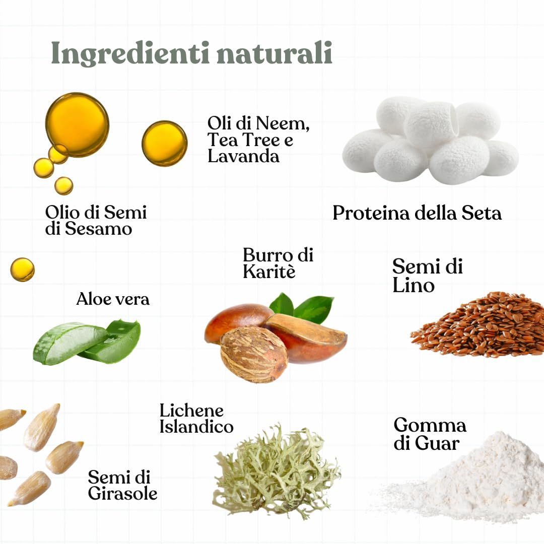 Bau Cosmesi Gel Detergente Senza Risciacquo, Shampoo Secco per Cani, Igienizzante e Idratante - Senza Parabeni e Siliconi, Naturale e Bio con Aloe Vera - Dermatologico, 250 ml