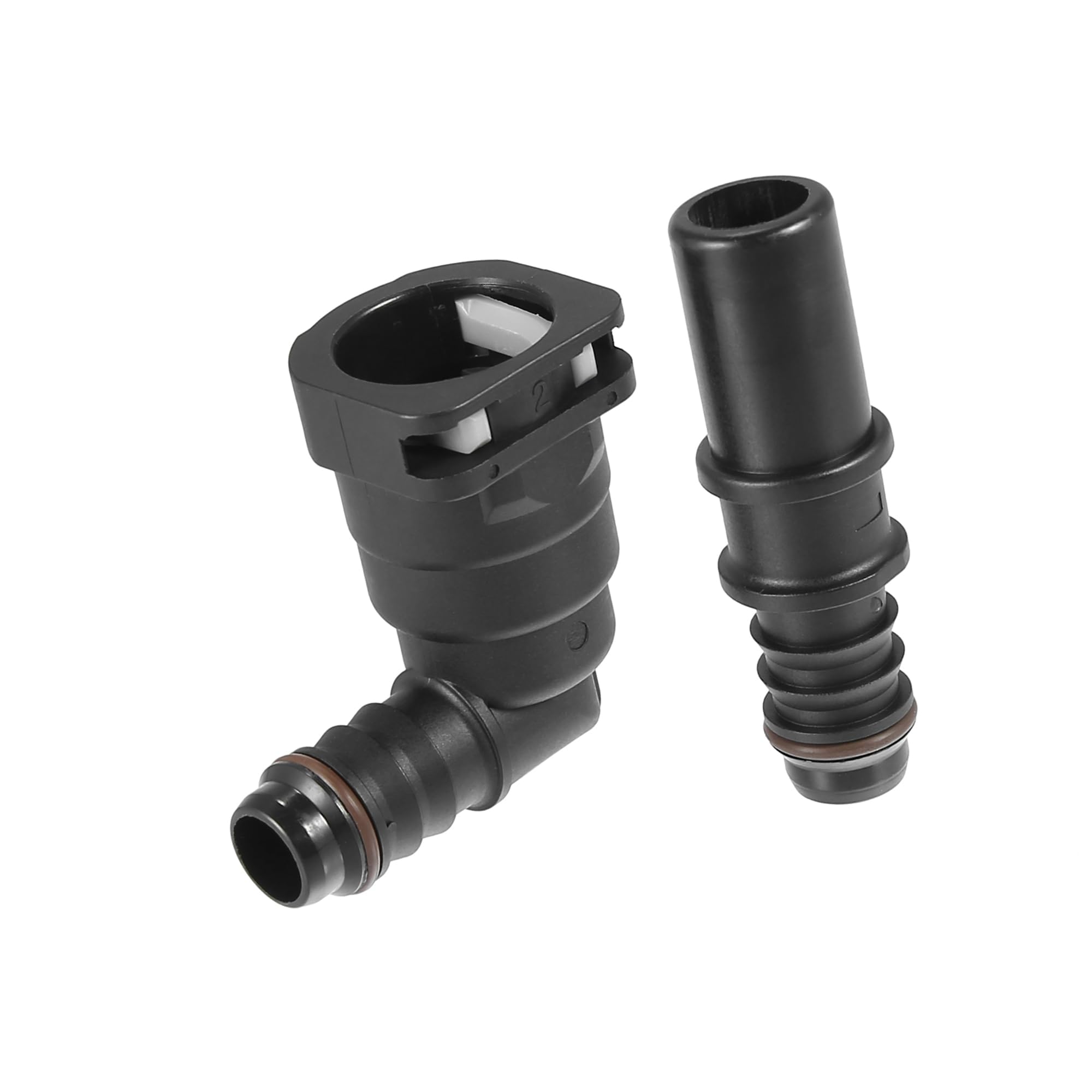 Raccord rapide carburant SAE 5/8 15,82 mm pour fuite tuyau 14 mm coude 90 degrés nylon
