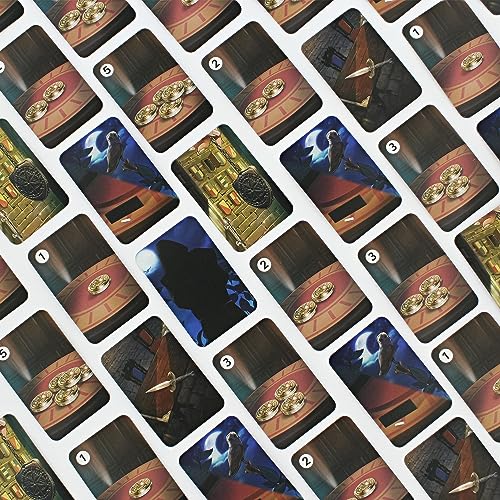 Ginger Fox The Traitors Card Game, Red, Blue, Green, Black, 17 cm x 3 cm - Image 3