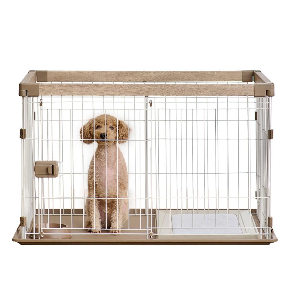 超小型犬〜中型犬用ウッディサークル Amazon | 犬 サークル ウッディシステムサークル ナチュラル システム