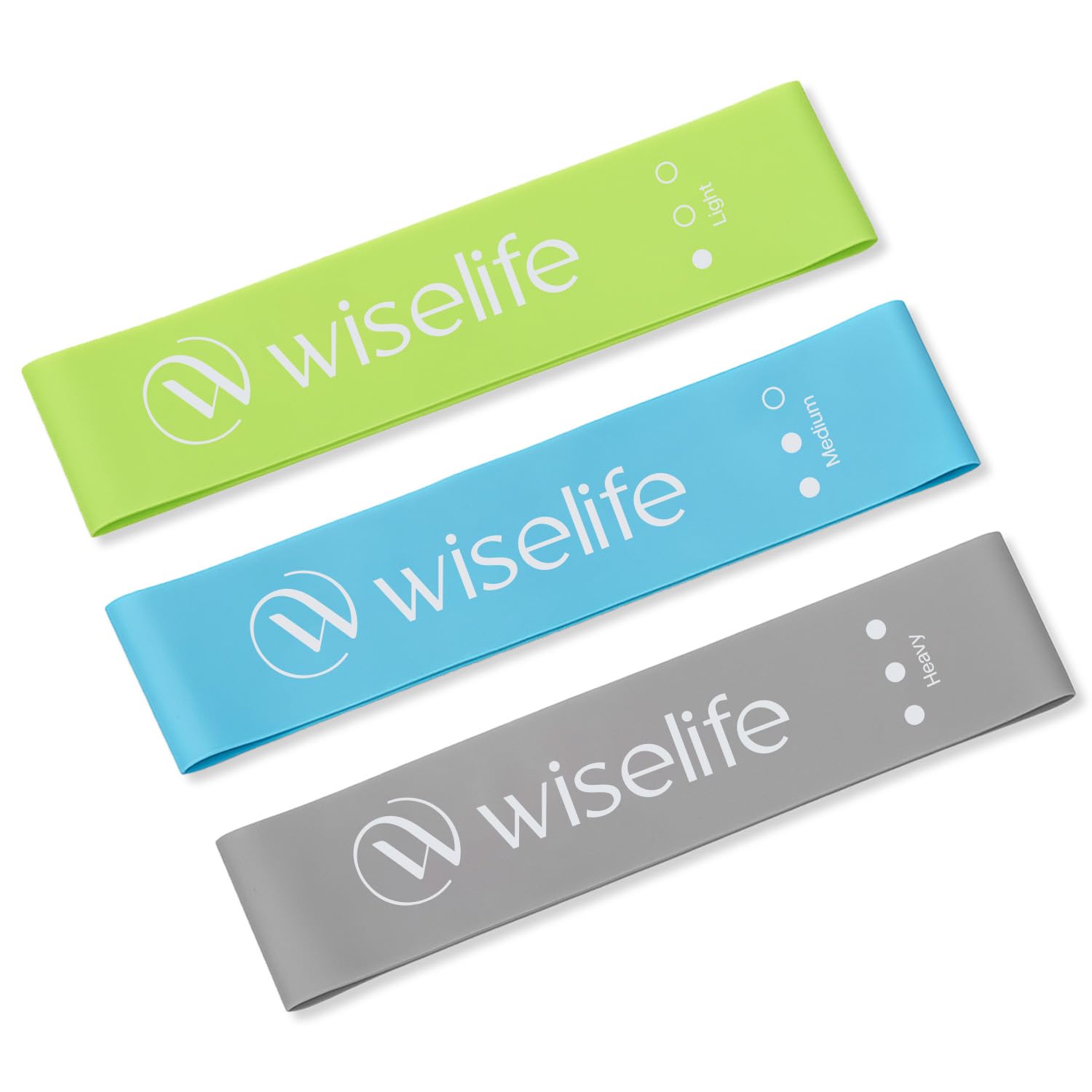 WiseLife Latex Resistance Band - Light Yellow -11