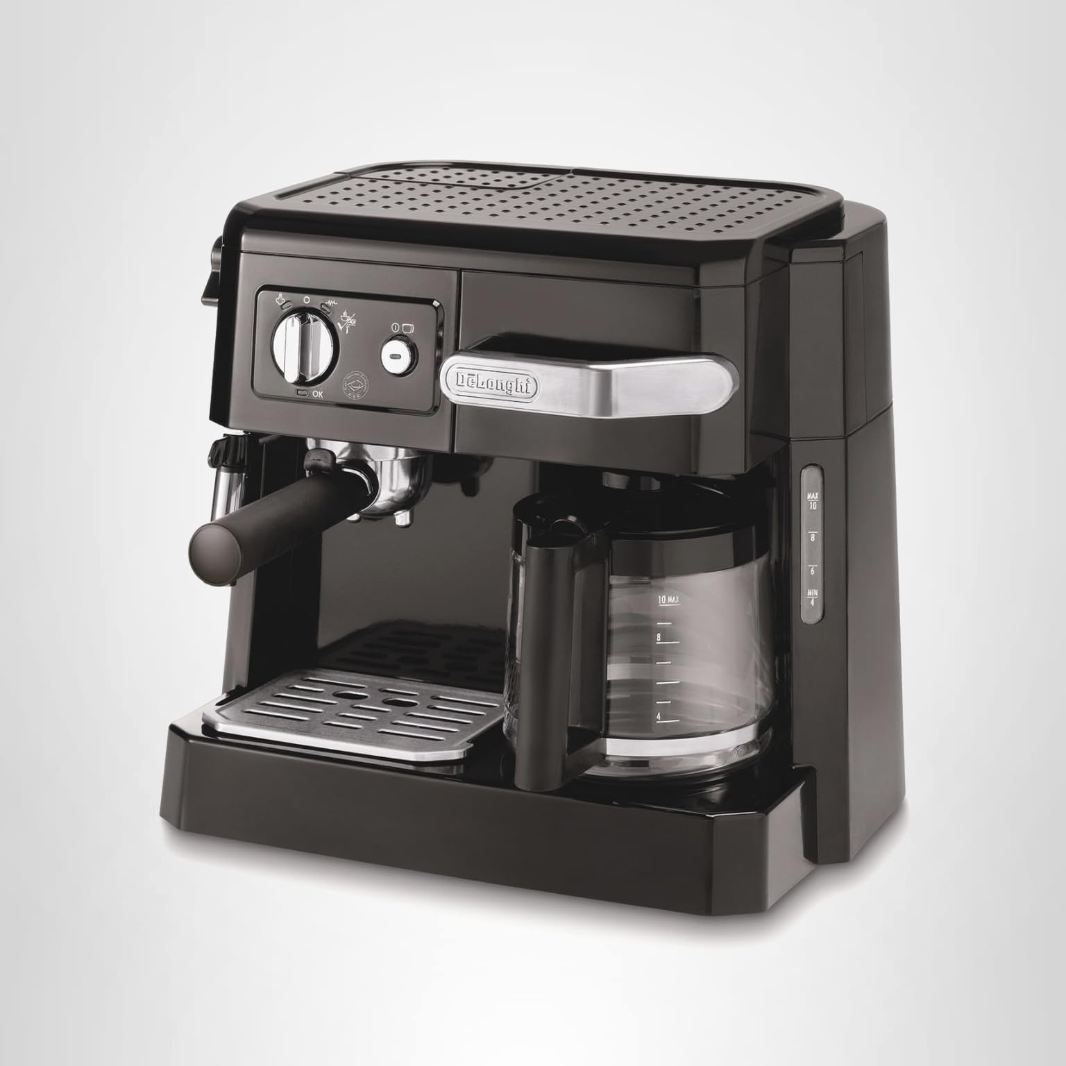 Amazon | DeLonghi コンビコーヒーメーカー ブラック BCO410J-B 9-10