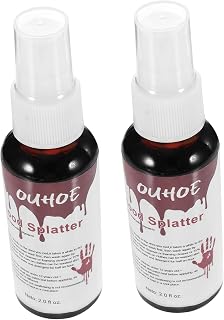 NOLITOY 4 Pçs De Spray De Plasma Fantasias De Halloween De Vampiro Spray De Sangue Falso Spray De Vestir Maquiagem Rosto De Zumbi Sangue Falso Spray De Sangue Maquiagem Sangrenta