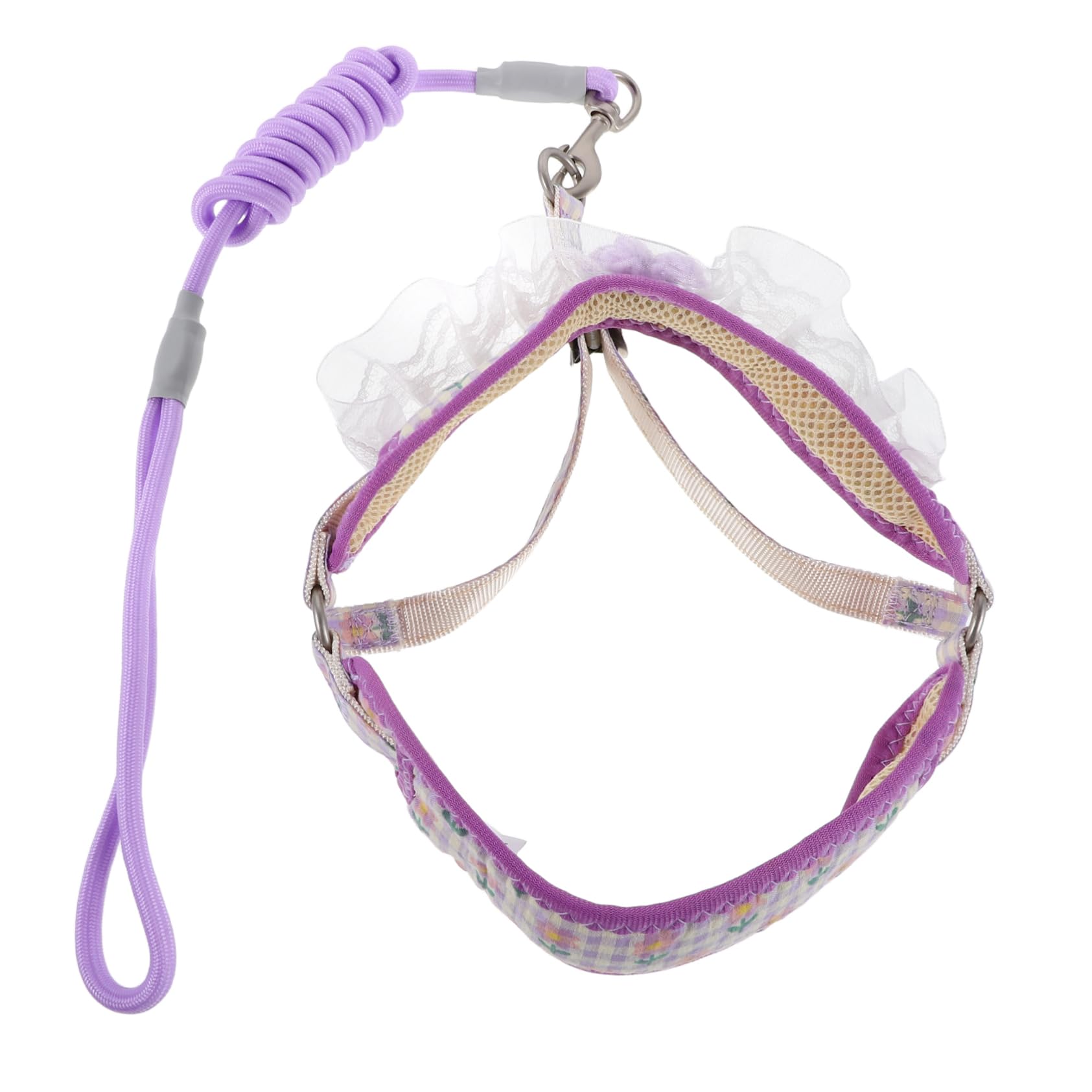 BESTonZON Pet Harness Set Leash Small Dog Walking Gear Training Leash for Puppies and Small Dogs