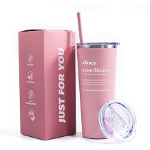 Chaos Coordinator Gifts, Administrative Professional Day Gift, Teacher Appreciation gifts, Thank You Gift for Employee, Boss, Manager, Assistant, Coworker, Secretary- 22Oz Tumbler