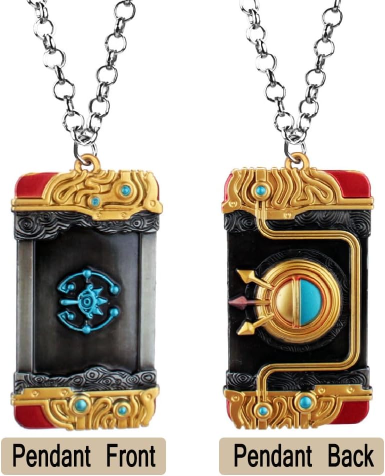 MEETCUTE Zelda Purya Necklace Latest,Necklace for Men and Women The Legend of Zelda Tears of the Kingdom Purya Pendant Necklace Cosplay Accessories - Image 2