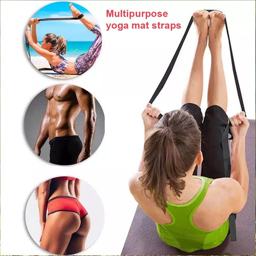 Cinghia Tappetino Yoga,Tracolla per Yoga,Tracolla per Materassino da Yoga, per Yoga, Pilates, Esercizi, Aerobica, Tappetino Esercizi Sport