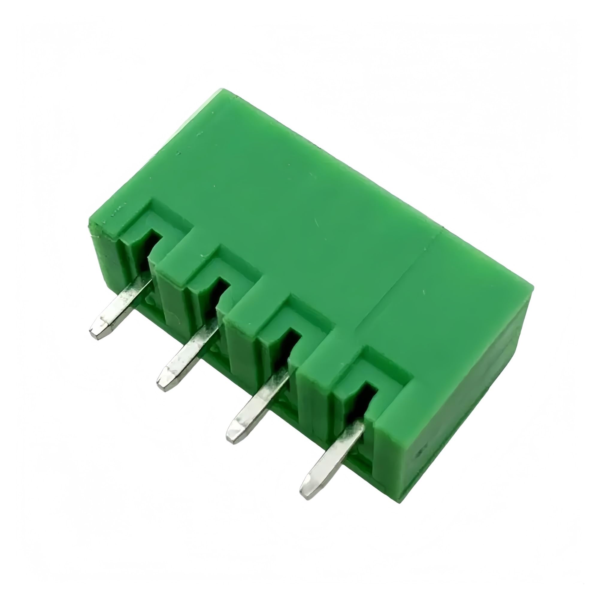 50 Stück 5,08 mm Rastermaß, steckbarer PCB-Anschlussblock-Anschluss, 2-polig bis 12-polig, Plug-in-Schraubklemme(2EDGVC-5.08-3P,White)