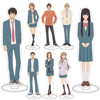 君に届け　オンラインくじ　A賞　アクリルスタンド時計 黒沼爽子　風早翔太 君に届け オンラインくじ A賞 アクリルスタンド時計 黒沼爽子