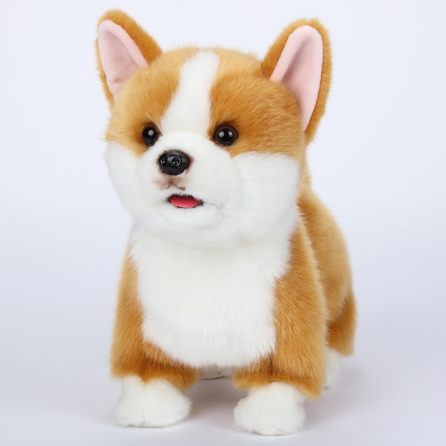 Interactive Plush Corgi Dog - Companion Robot Toy