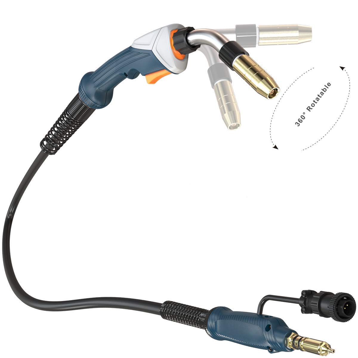 Rstar Mig Welding Torch Stinger 15ft (4.5m) 350Amp Replacement for Bernard 350A Miller fitting