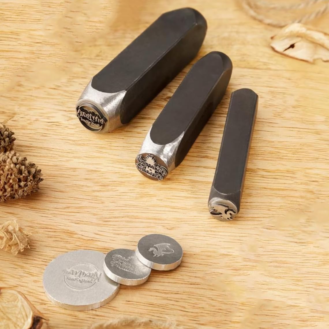 Custom Logo Stamp for Blacksmithing, Custom Metal Stamp, Personalized Blacksmithing Stamping Tool, Punch Stamps, Punched Dies, Iron Stamp Metal Embossing