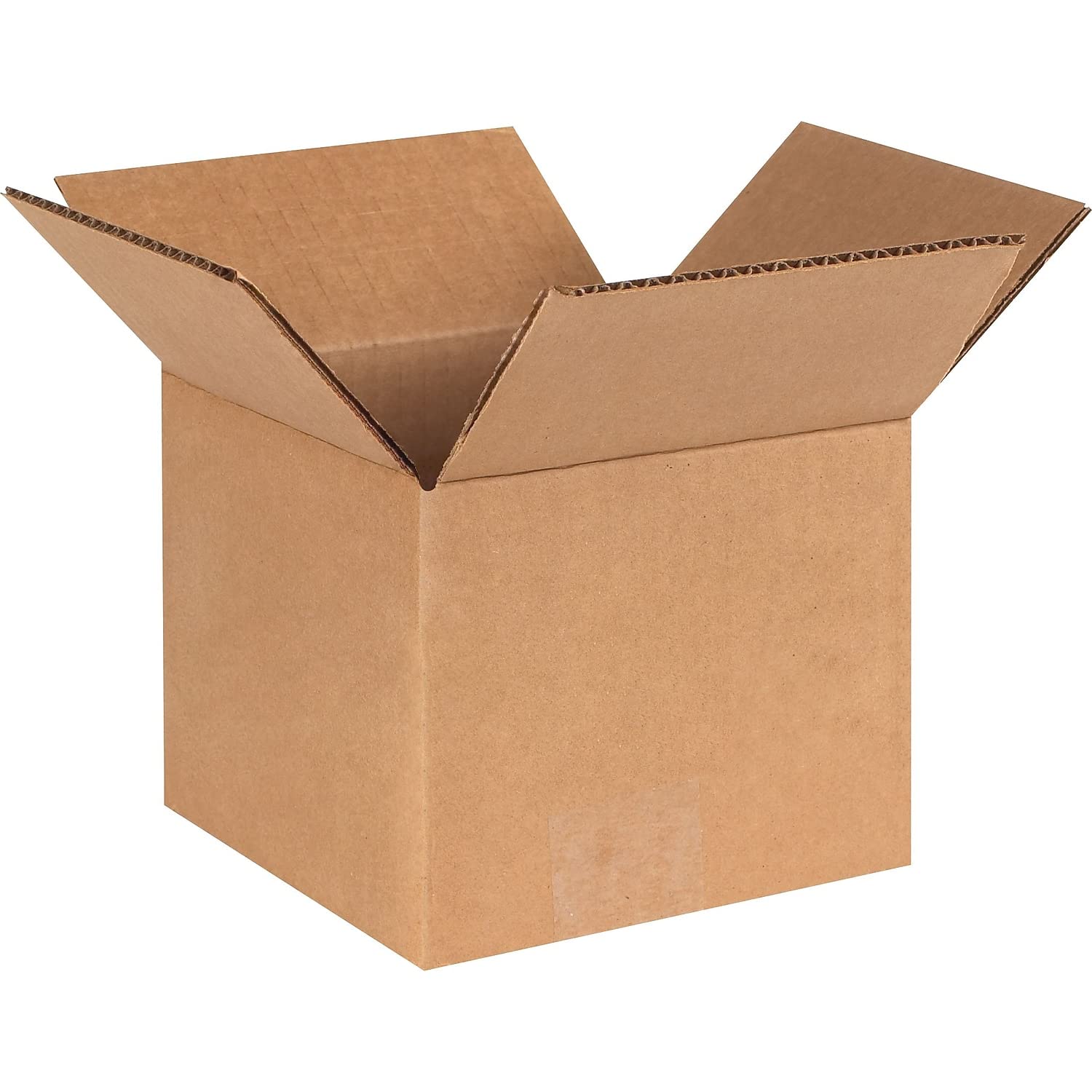 BOX USA Shipping Boxes Medium 6"L x 6"W x 5"H 25-Pack - Corrugated Cardboard Box for Moving, Mailing, Packing, Packaging and Storage