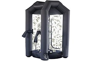 SAYOK Inflatable Money Machine Booth with Blower