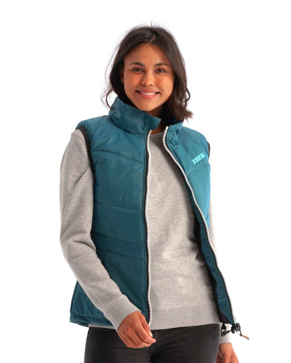 Jobe Womens 50N Bodywarmer - Dark Teal - Leichtgewicht - 50N ISO-Zertifiziert (Auftriebshilfe)