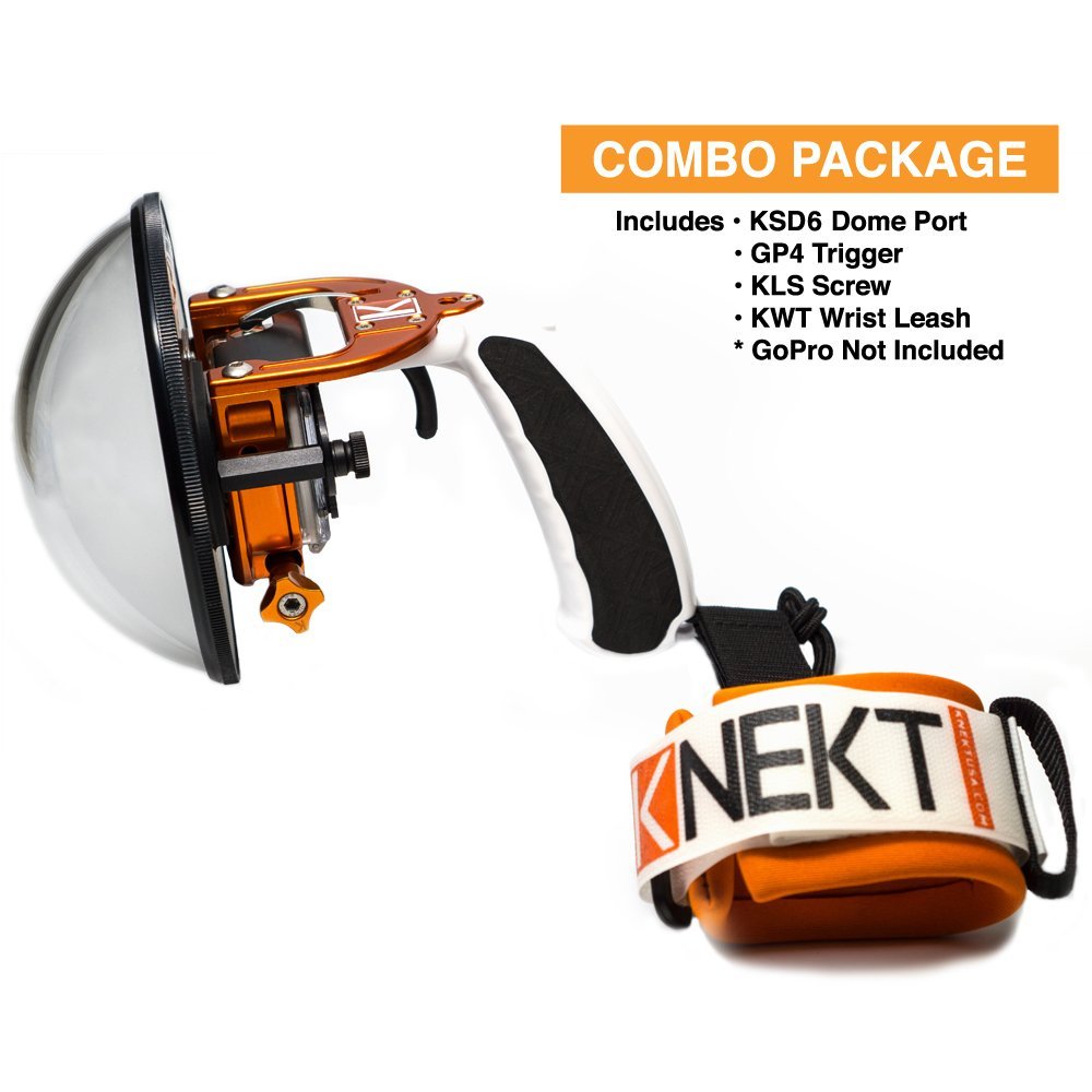 KNEKT Combo GP4 Kit with GP4 Trigger, KSD6 6" Dome, KWT Teather, KLS Screw, KDC6 Neoprene Cover