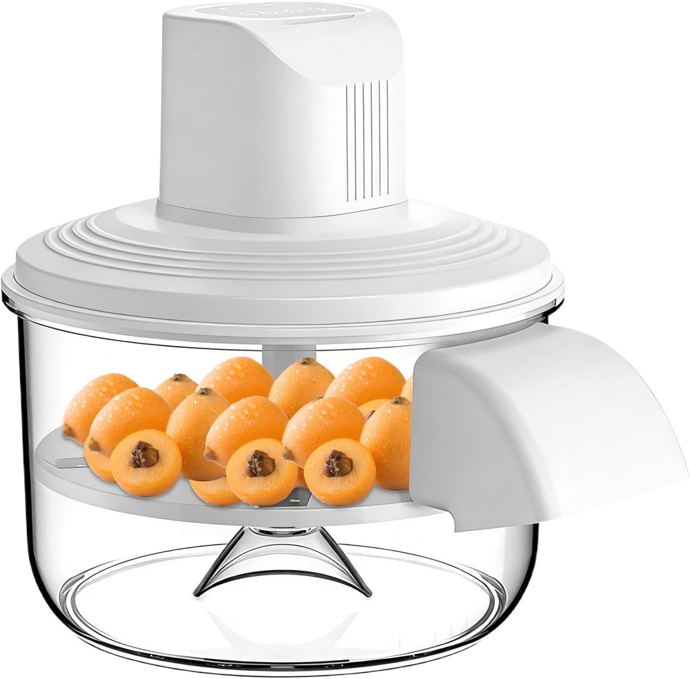 Garlic Peeler Machine - Rechargeable Electric Peeler Machine, Fruit Skin Remover Tool, Fruit Peeling Tool for Small Fruits | Fast Skin Remover for Grapes Cherry and Other Small Vegetable